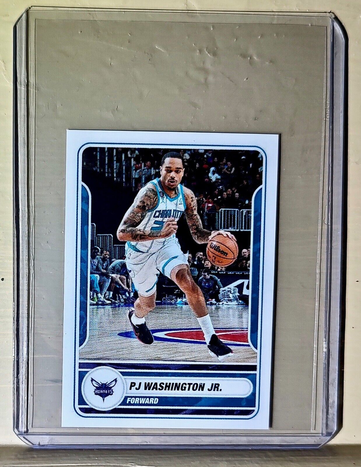 2023-24 PJ Washington Jr. Panini NBA Basketball #147 Sticker Charlotte Hornets