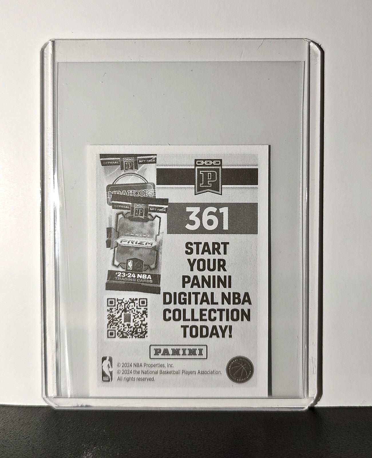 Austin Reaves 2024-25 Panini NBA #361 Sticker Card Los Angeles Lakers