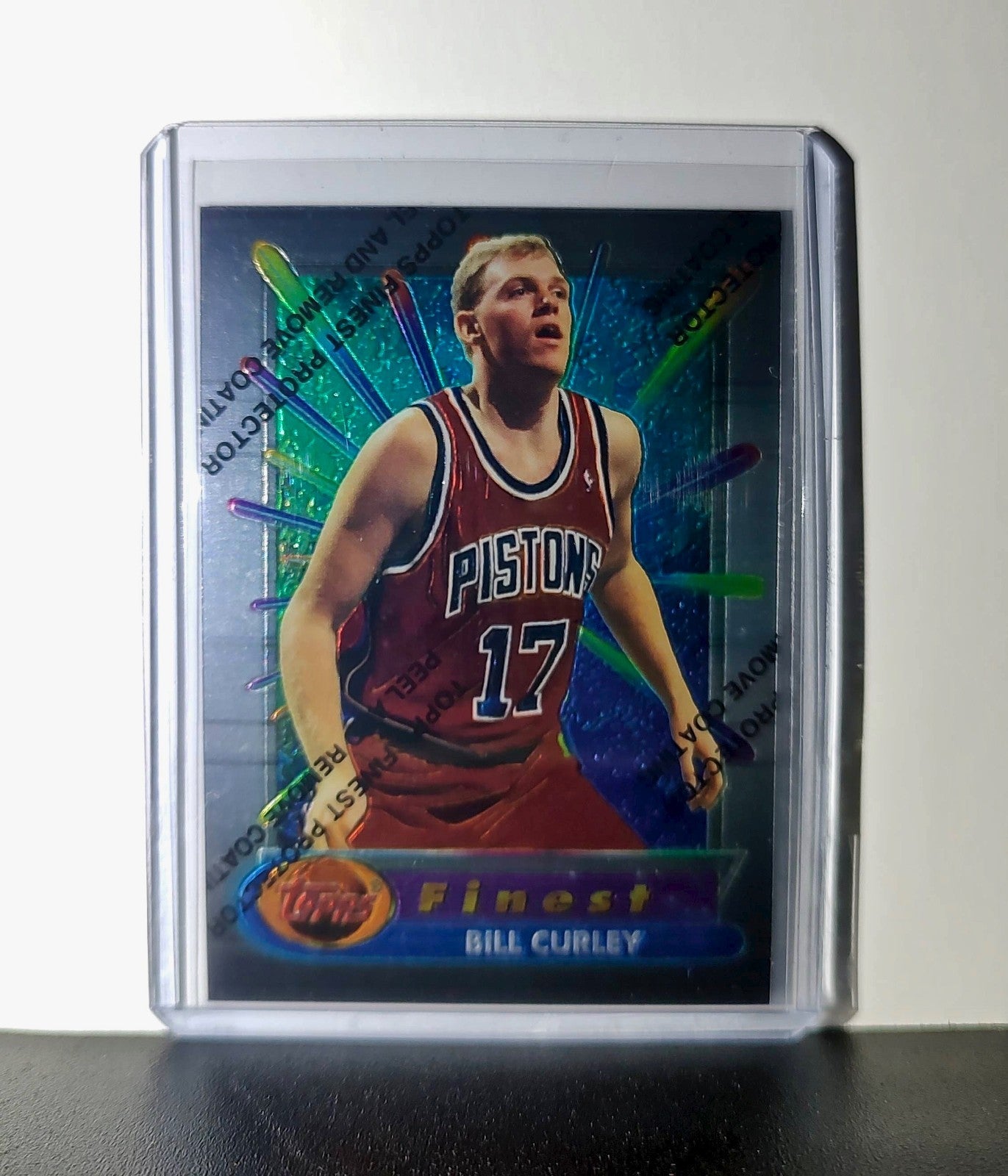 Bill Curley Rookie 1994-95 Topps Finest #267 Basketball Card