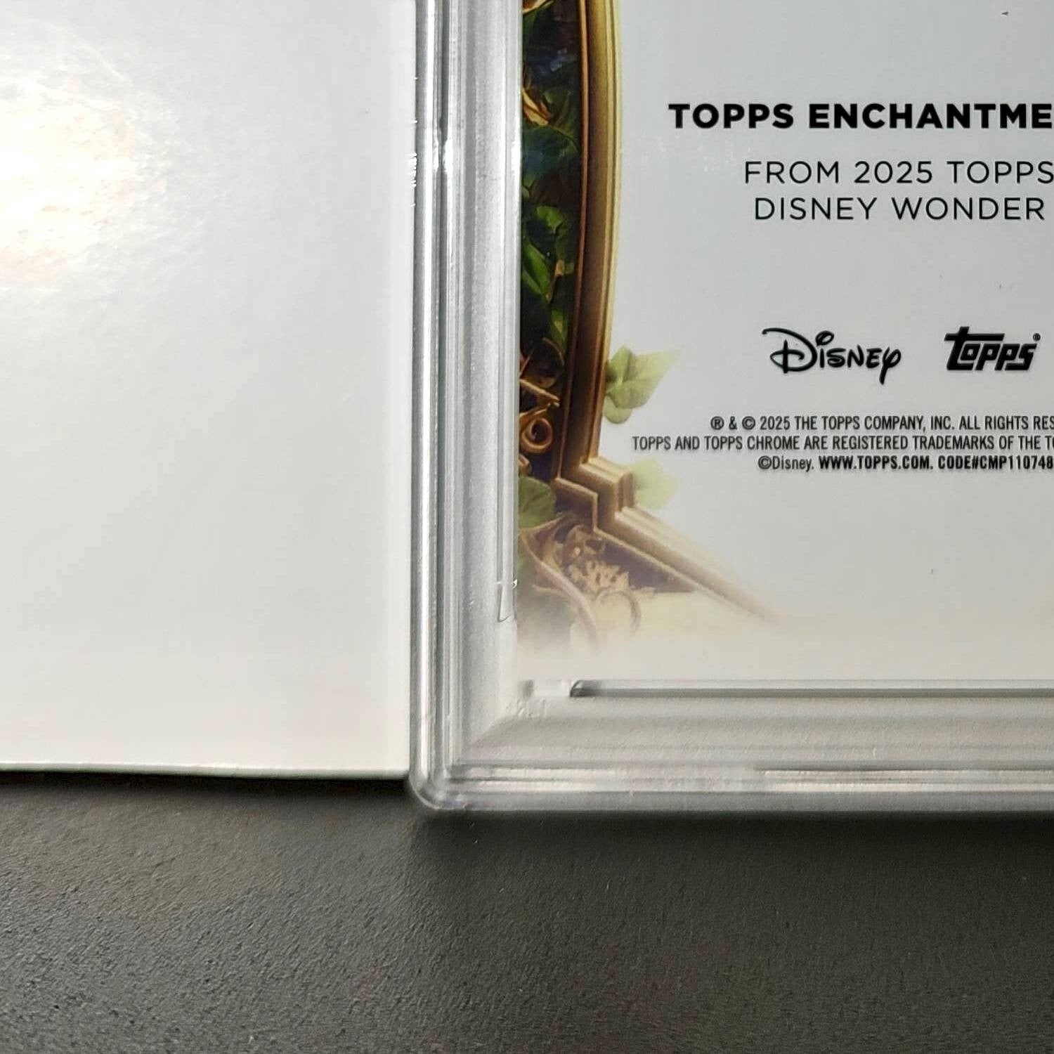 Alice 2025 Topps Enchantments Disney Wonder #E-2 Card Alice in Wonderland PSA 8
