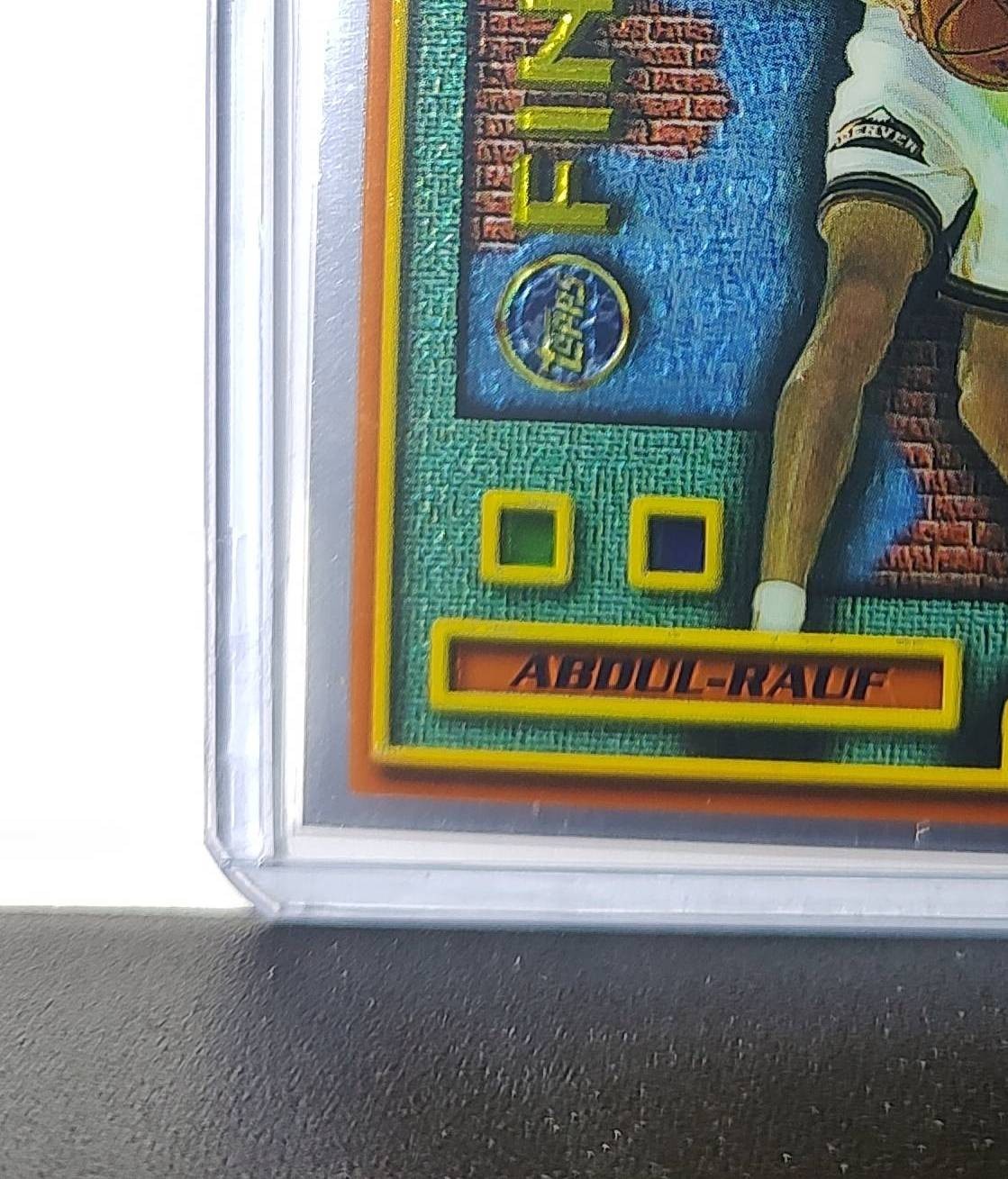 Mahmoud Abdul-Rauf 1995-96 Topps Finest NBA #M33 Mysterly Nuggets