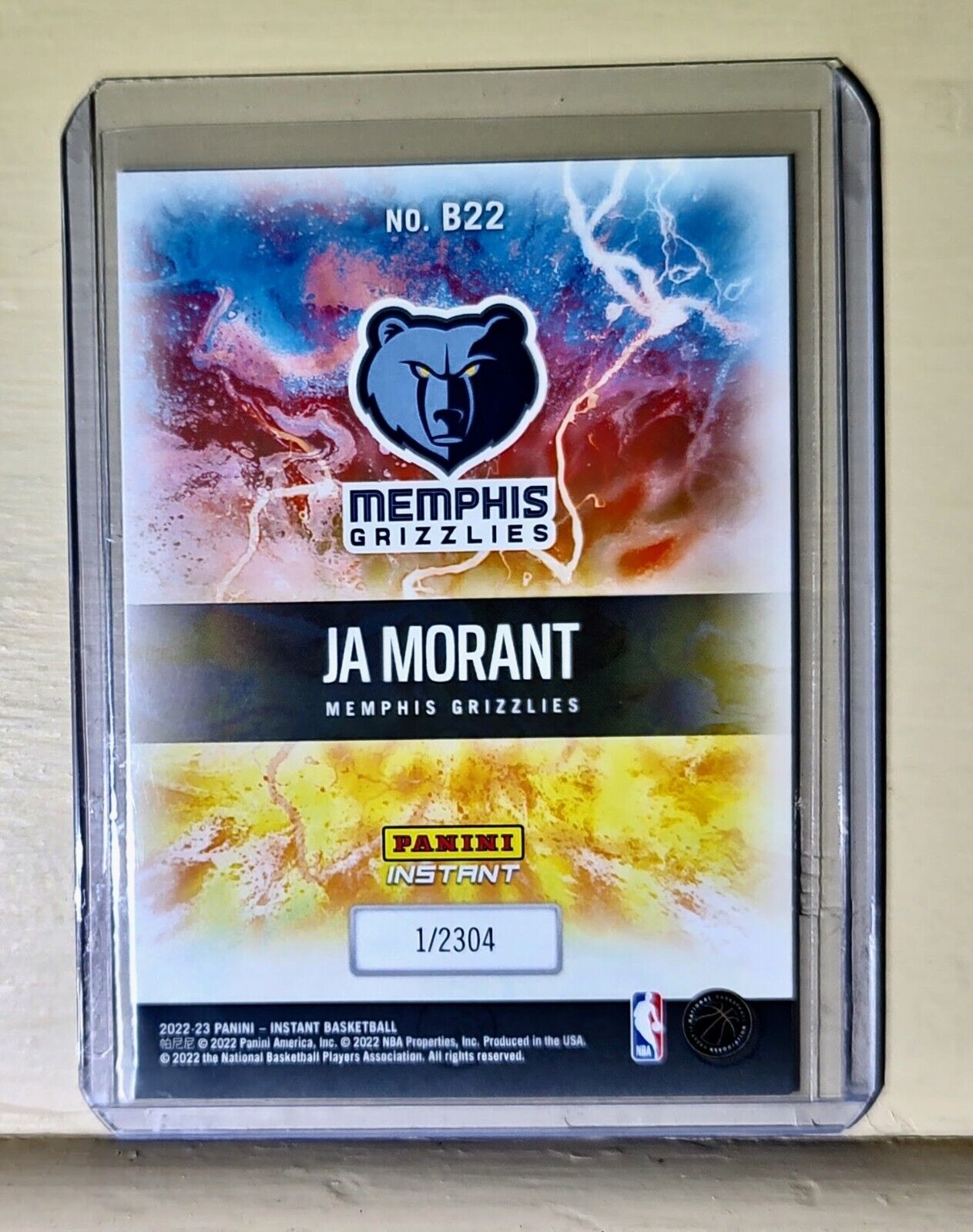 Ja Morant 2022-23 Panini NBA Breakaway #22 Basketball Card  1/2304