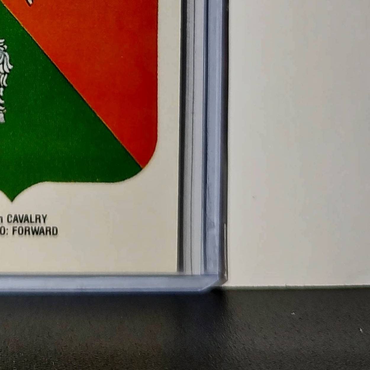 17th Cavalry Motto: Forward 1991 Topps Desert Storm #13 Sticker Card