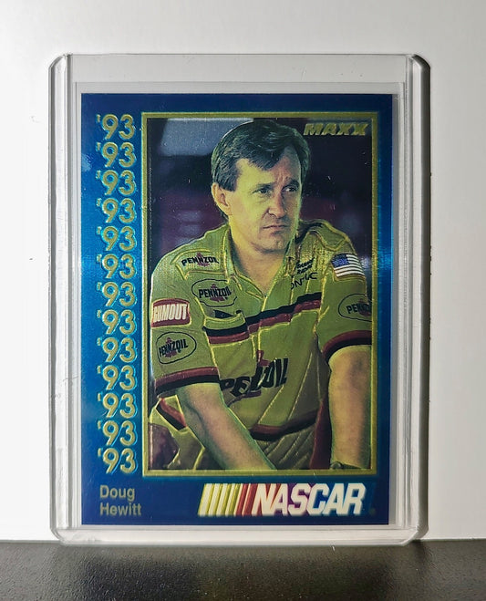 Doug Hewitt 1993 Maxx Premier Plus Racing #148 NASCAR Card Bahari Racing