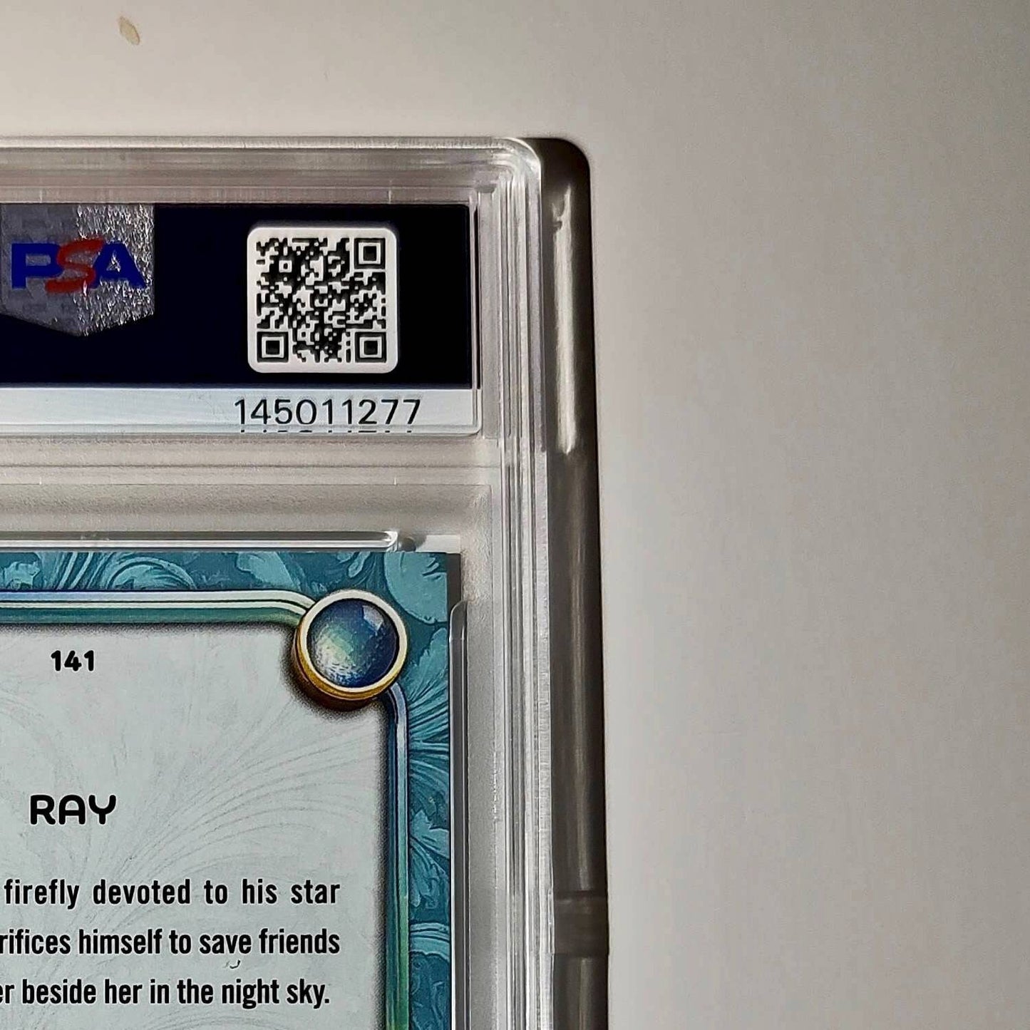 Ray 2025 Topps Disney Wonder #141 Diamond Card The Princess and the Frog PSA 9
