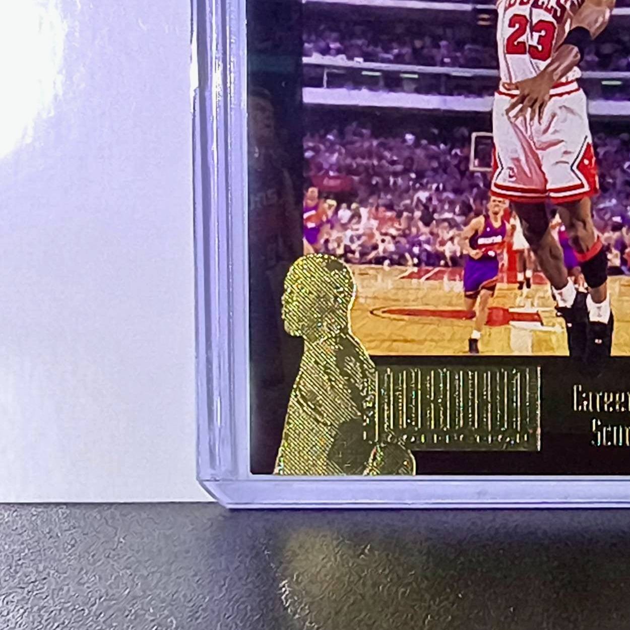 Michael Jordan 1995-96 Upper Deck Collector's Choice #JC11 Card Chicago Bulls