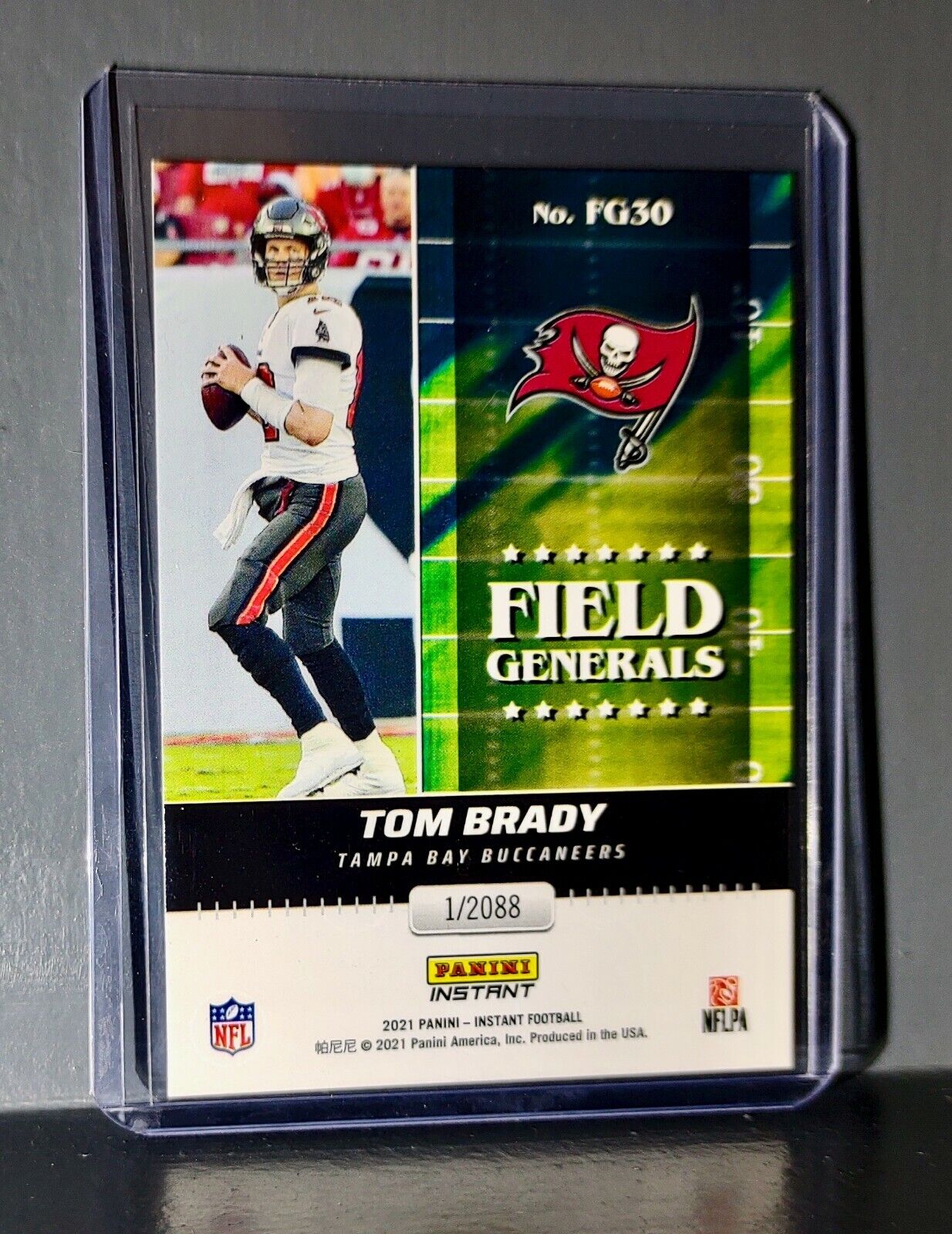 Tom Brady 2021 Panini NFL Instant Field Generals #30 Card 1 of 2088