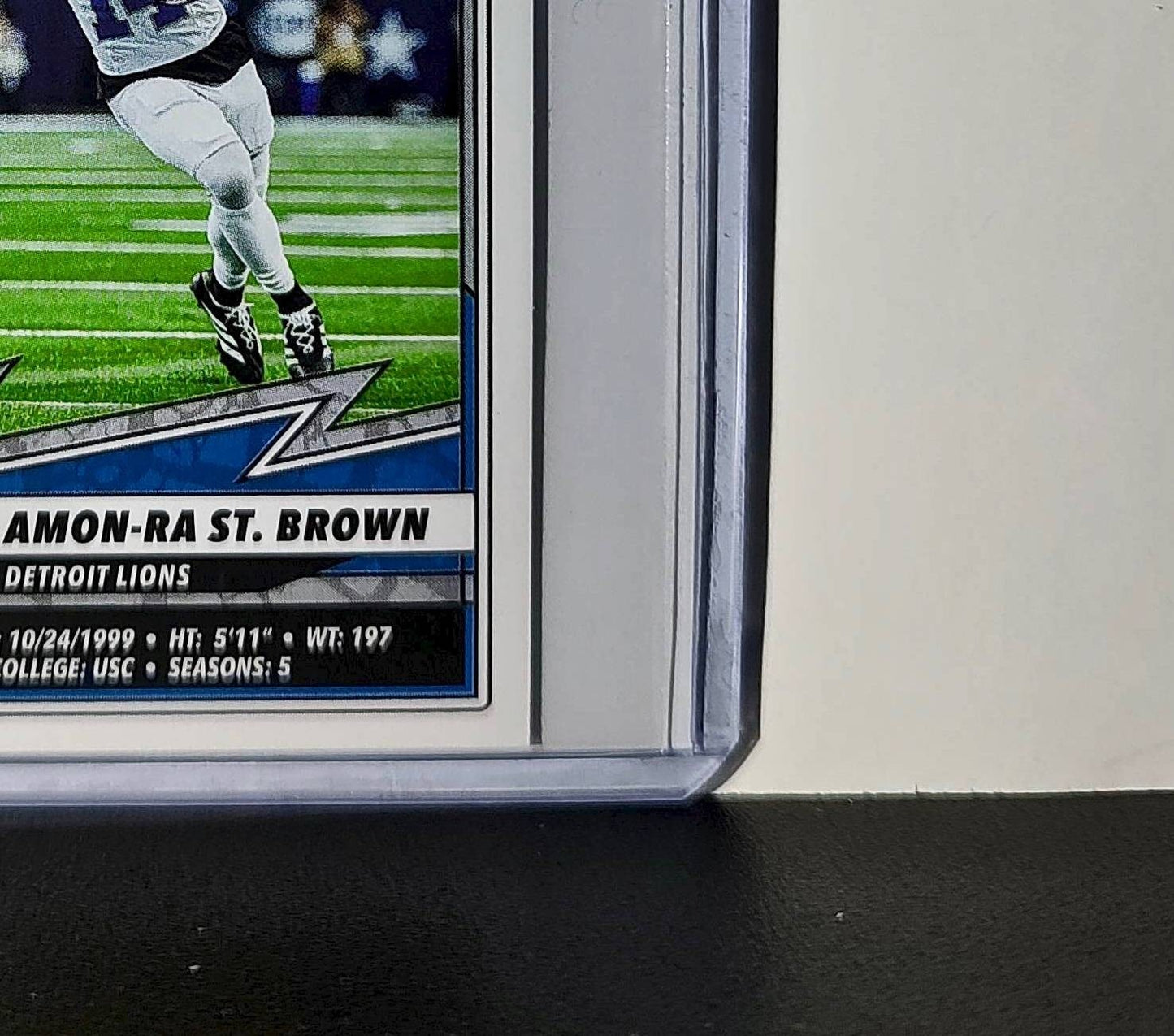 Amon-Ra St. Brown 2025 Panini NFL #380 Sticker Detroit Lions