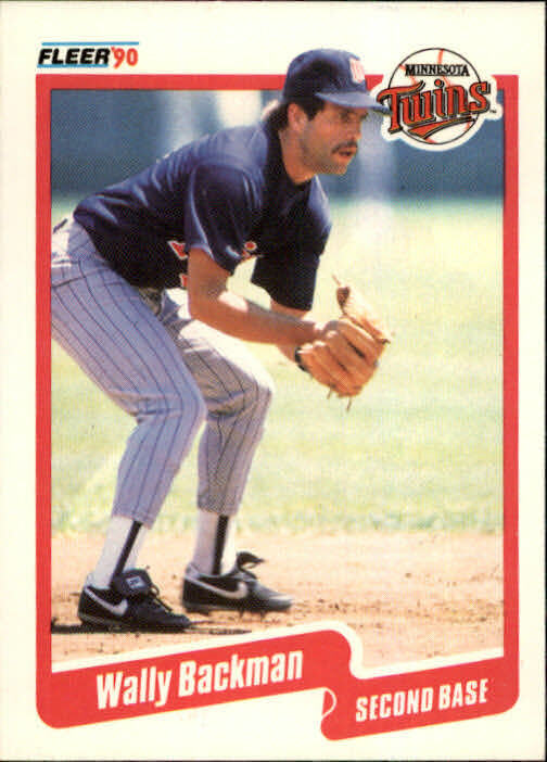 1990 Wally Backman Fleer Baseball Card #367