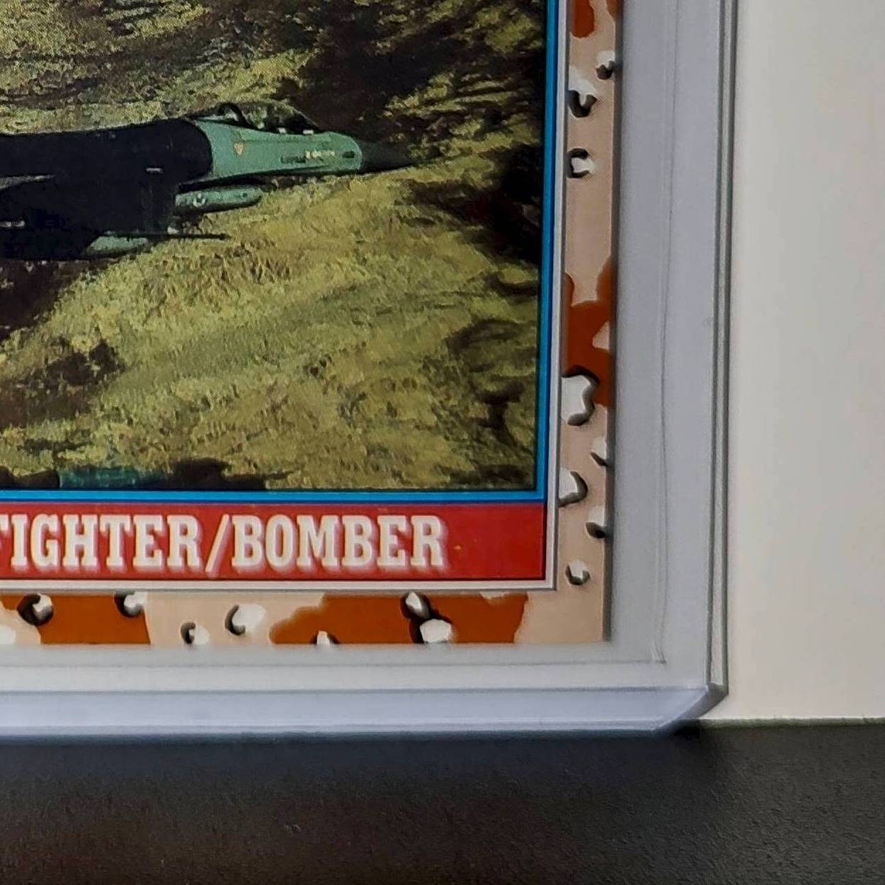 F-16 Fighter/Bomber 1991 Topps Desert Storm #108 Card