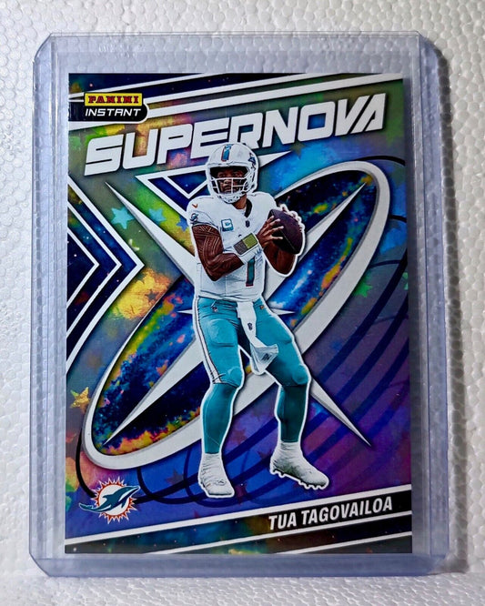 Tua Tagovailoa 2023 Panini NFL #1 Supernova Football Card Miami Dolphins 1/481