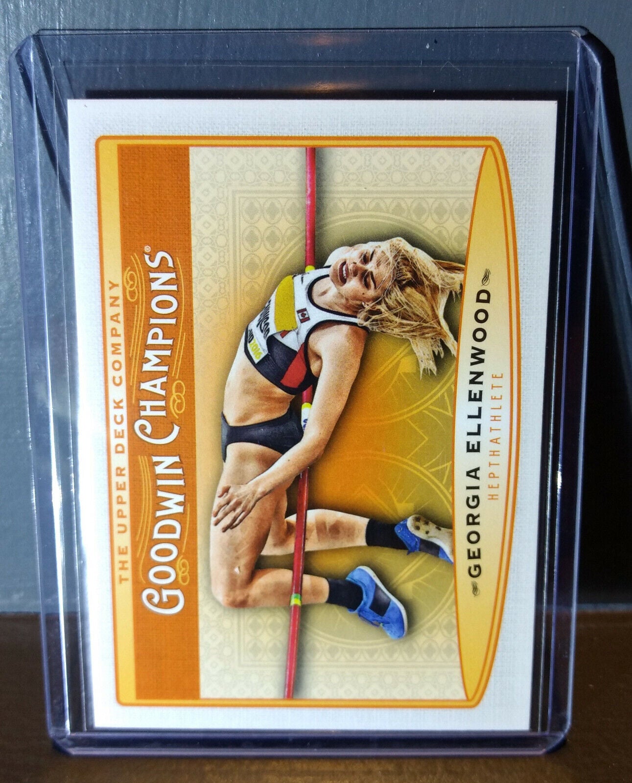 2019 Upper Deck Goodwin Champions Georgia Ellenwood #87 Hepthathlete Card