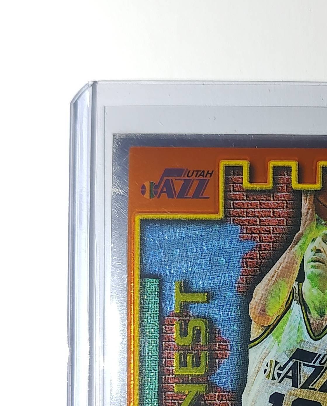 John Stockton 1995-96 Topps Finest NBA #M29 Mysterly Jazz