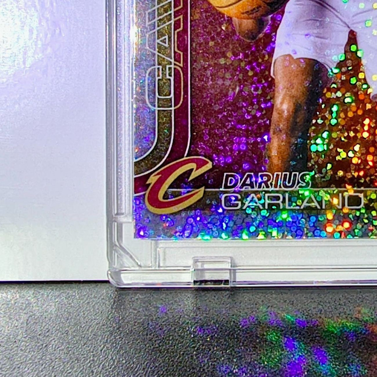 Darius Garland 2025-26 NBA Topps Chrome Update #32 Sparkle Refractor Caveliers