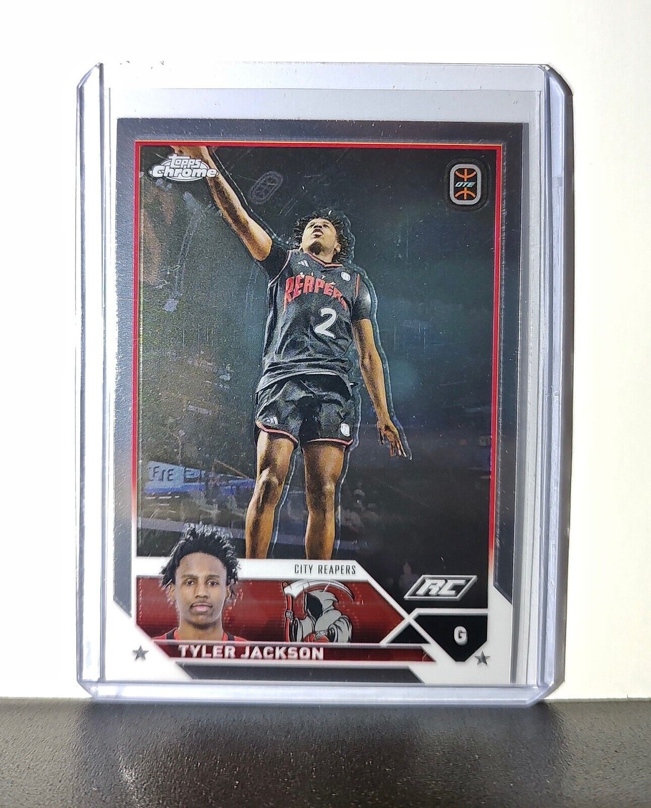 Tyler Jackson Rookie Card 2023-24 Topps Chrome Overtime #41 City Reapers