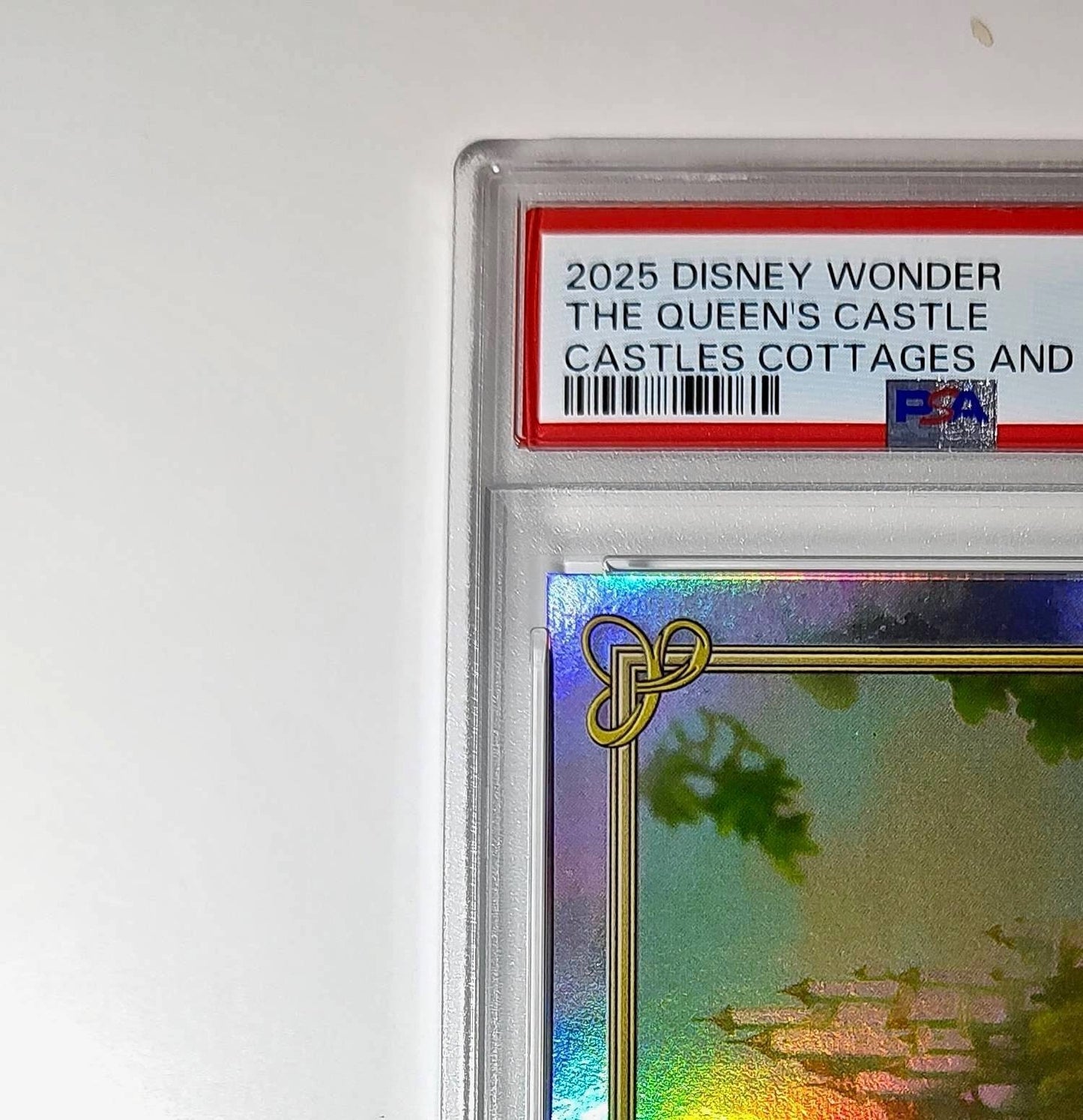 The Queen's Castle 2025 Topps Disney #C-1 Card PSA 9 MT
