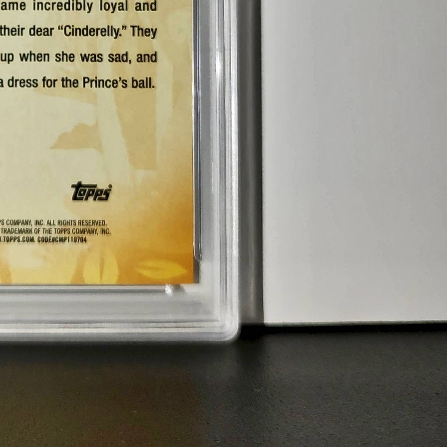Jaq and Gus 2025 Topps Disney #FF-4 Furry Friends Card Cinderella PSA 8