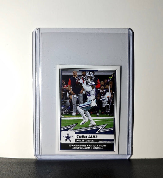 CeeDee Lamb 2025 Panini NFL #298 Sticker Dallas Cowboys