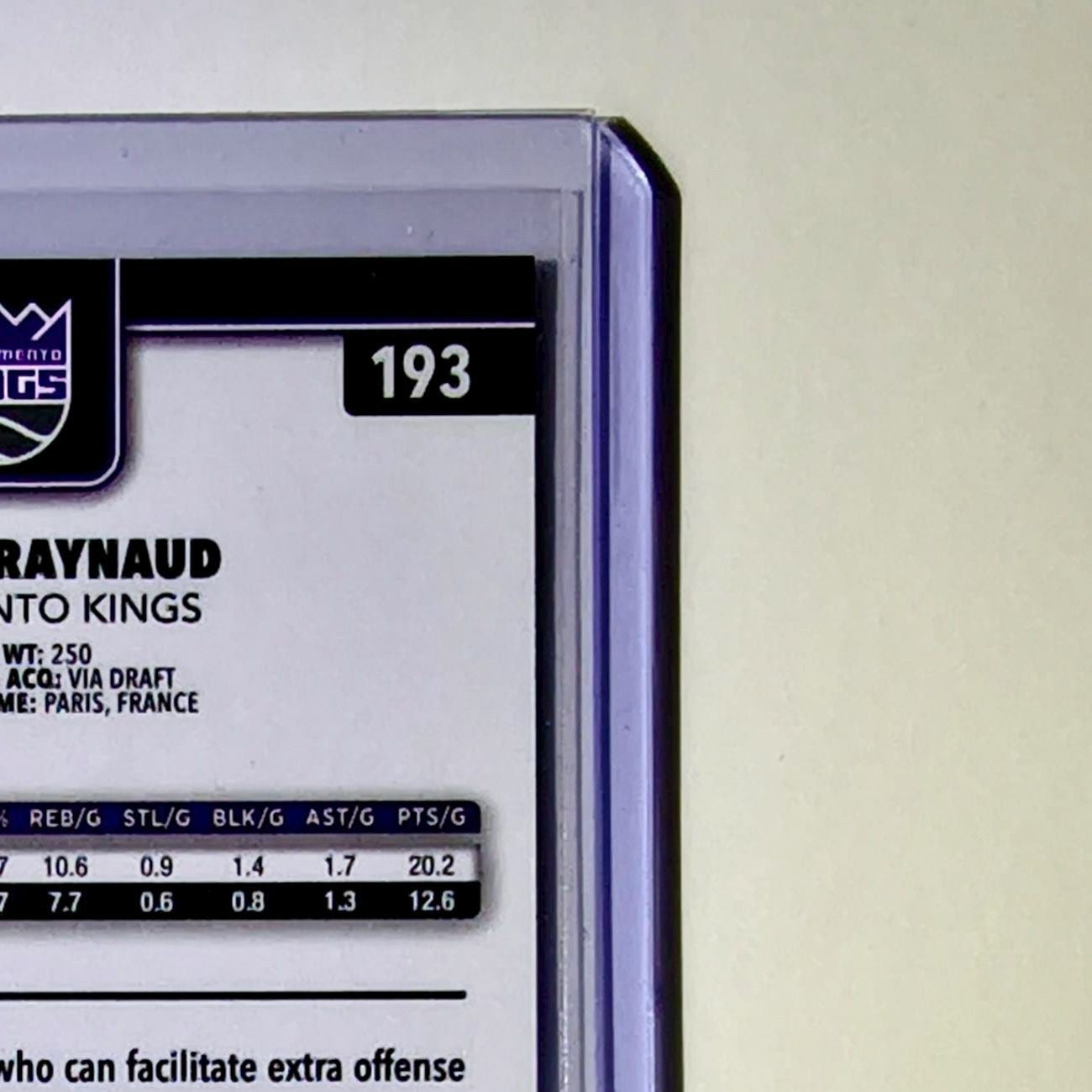 Maxime Raynaud Rookie 2025-26 NBA Topps Chrome Update X-Fractor #193 Card Kings