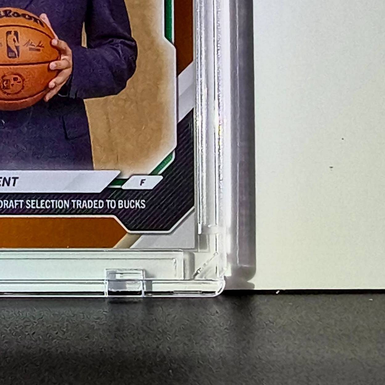 Nate Ament Rookie 2026-27 Topps NBA Draft Orange Foil 11/25 Card Milwaukee Bucks