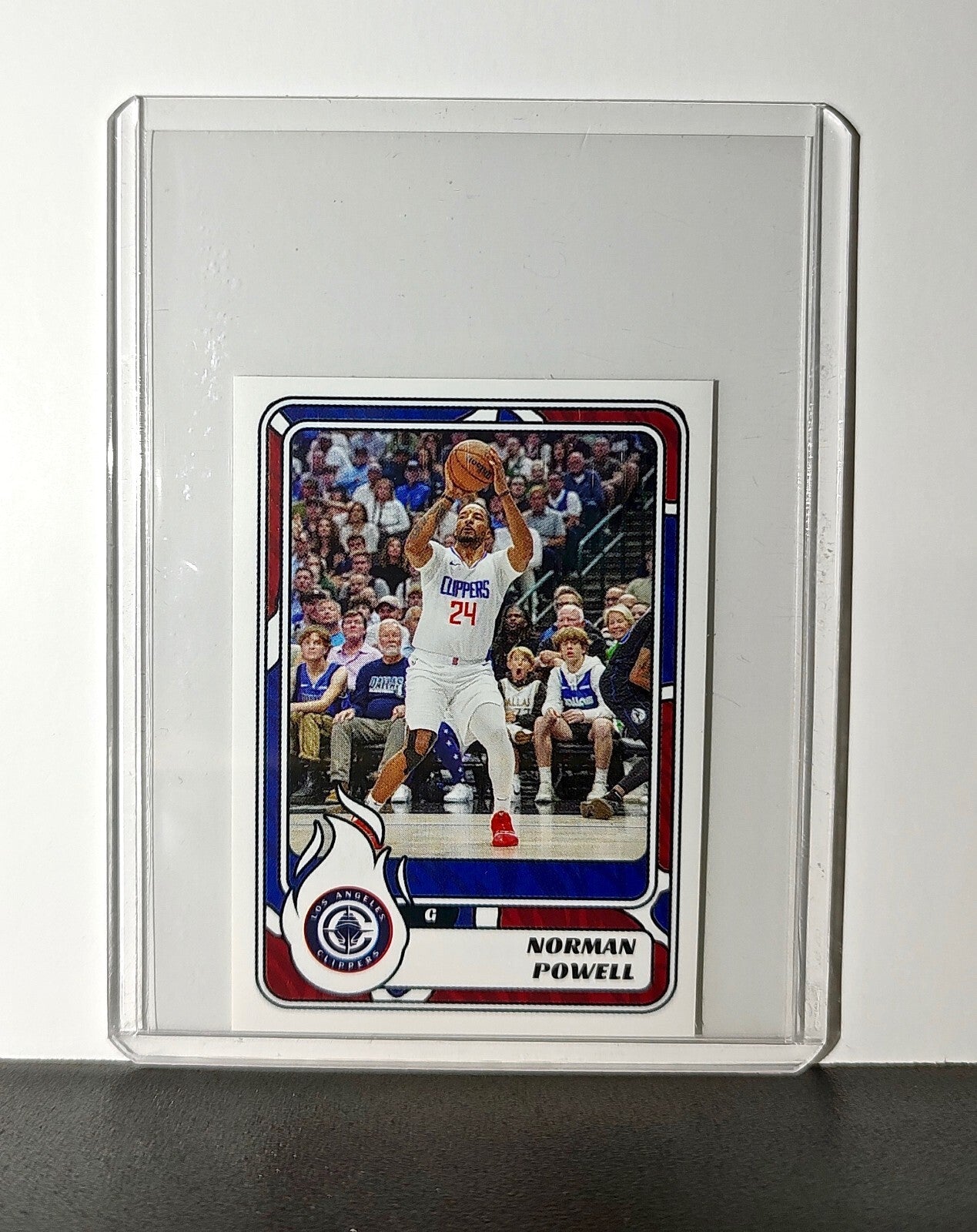 Norman Powell 2024-25 Panini NBA #350 Sticker Card Los Angeles Clippers