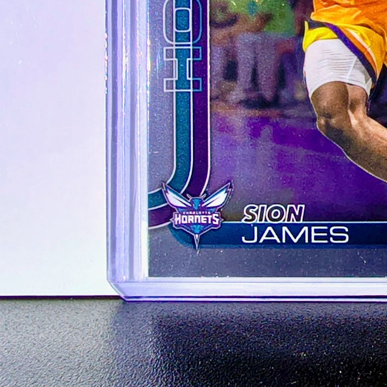 Sion James Rookie 2025-26 NBA Topps Chrome Update #183 Card Charlotte Hornets