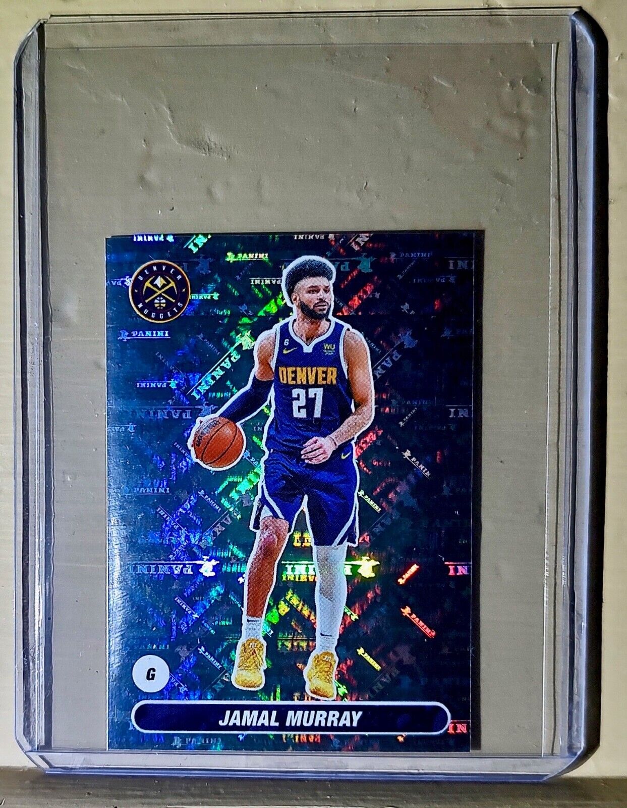 2023-24 Jamal Murray Panini NBA Basketball #307 Sticker Denver Nuggets