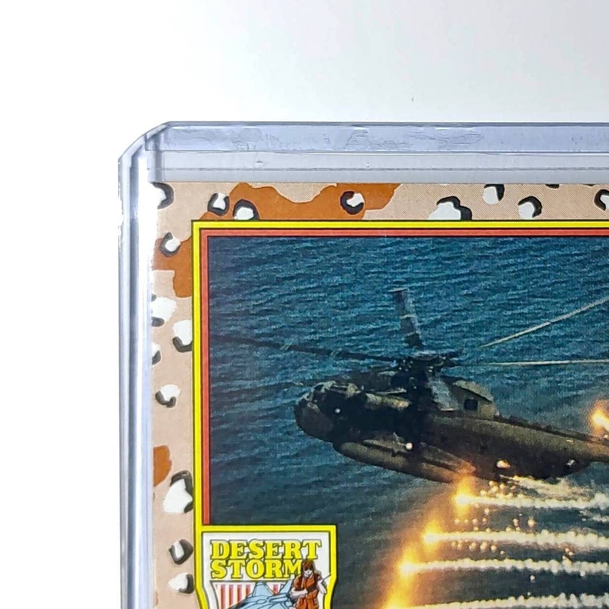 CH-53 Sea Stallion Helicopter 1991 Topps Desert Storm #9 Card