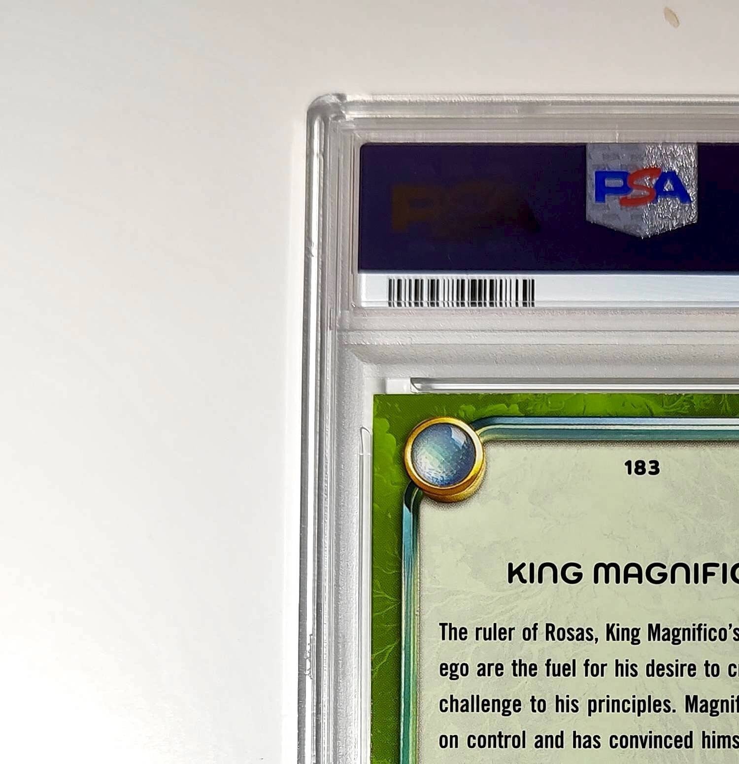 King Magnifico 2025 Topps Disney #183 Card Wish PSA 10 Gem