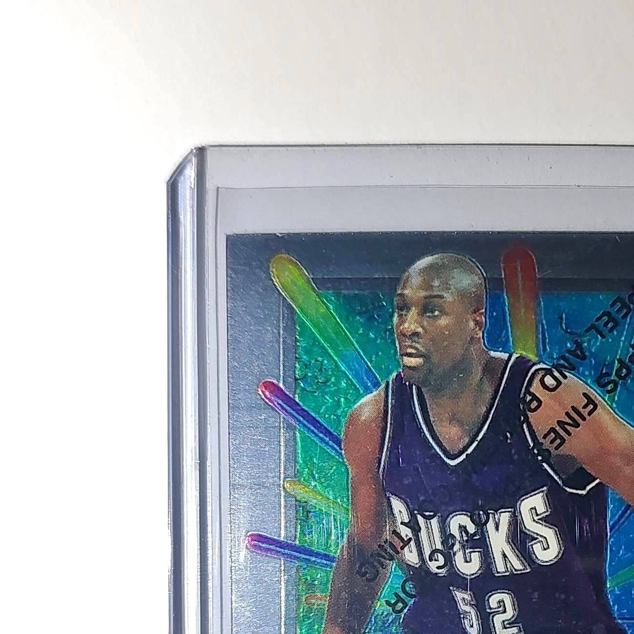 Eric Mobley Rookie 1994-95 Topps Finest #224 Card