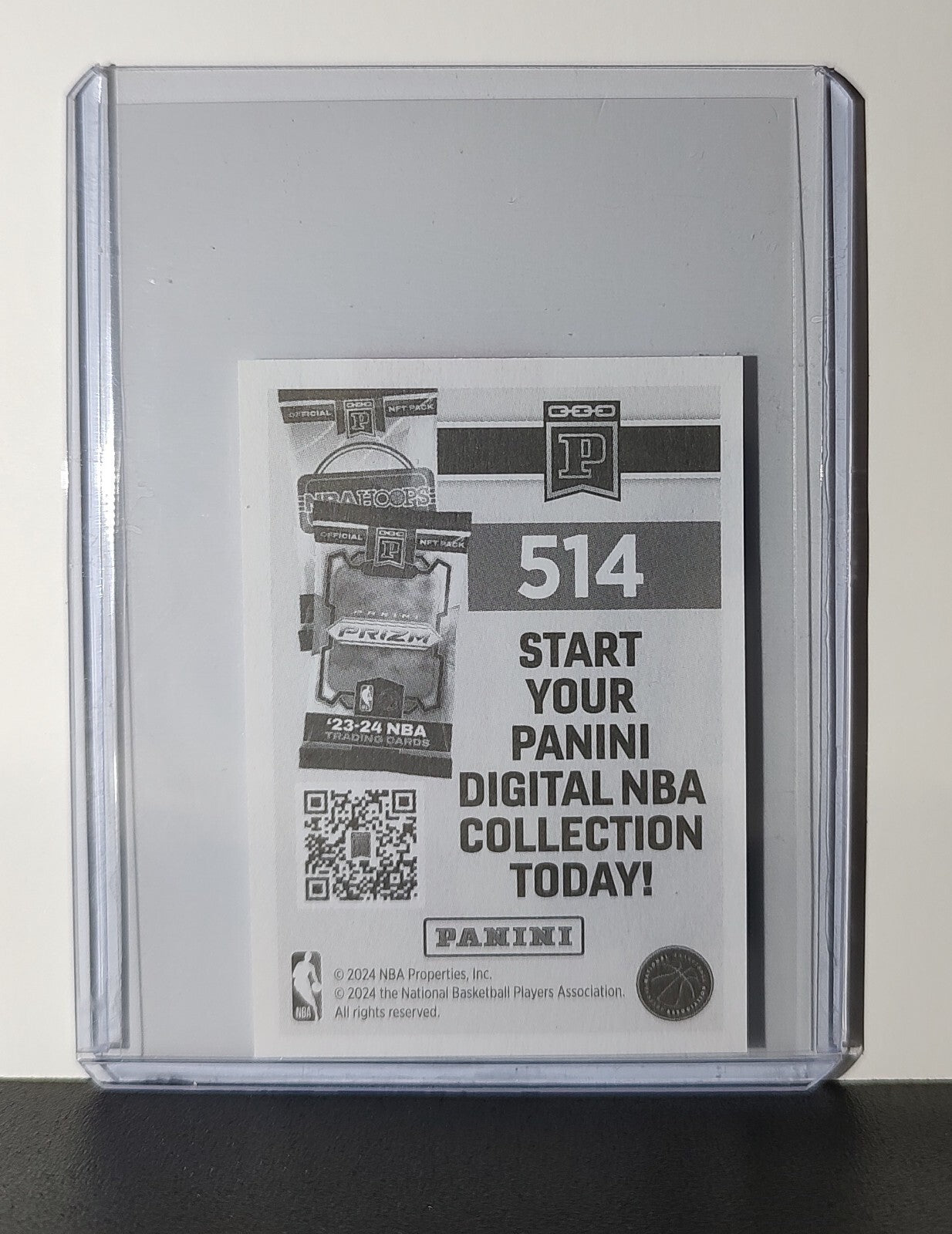 NBA Logo 2024-25 Panini NBA #514 Sticker Card