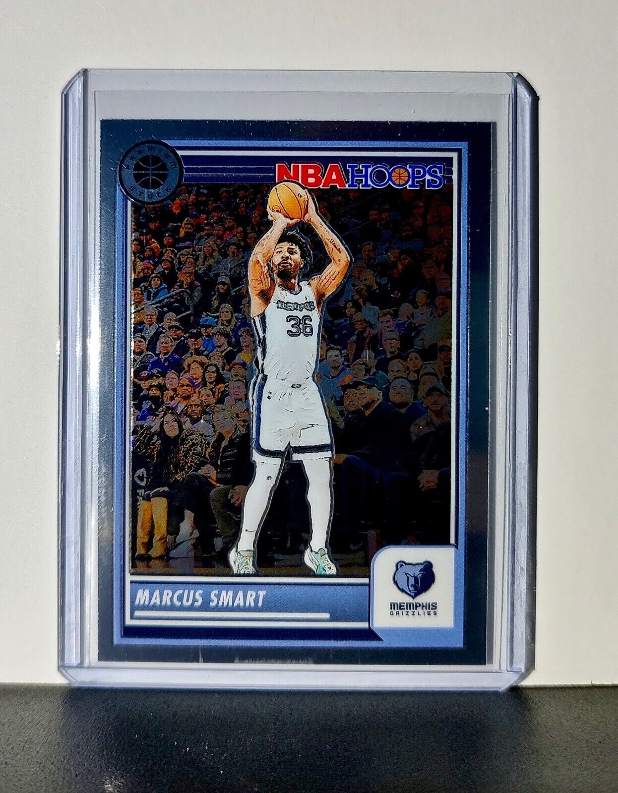 Marcus Smart 2023-24 Panini Premium Stock NBA Hoops #217 Card Memphis Grizzlies