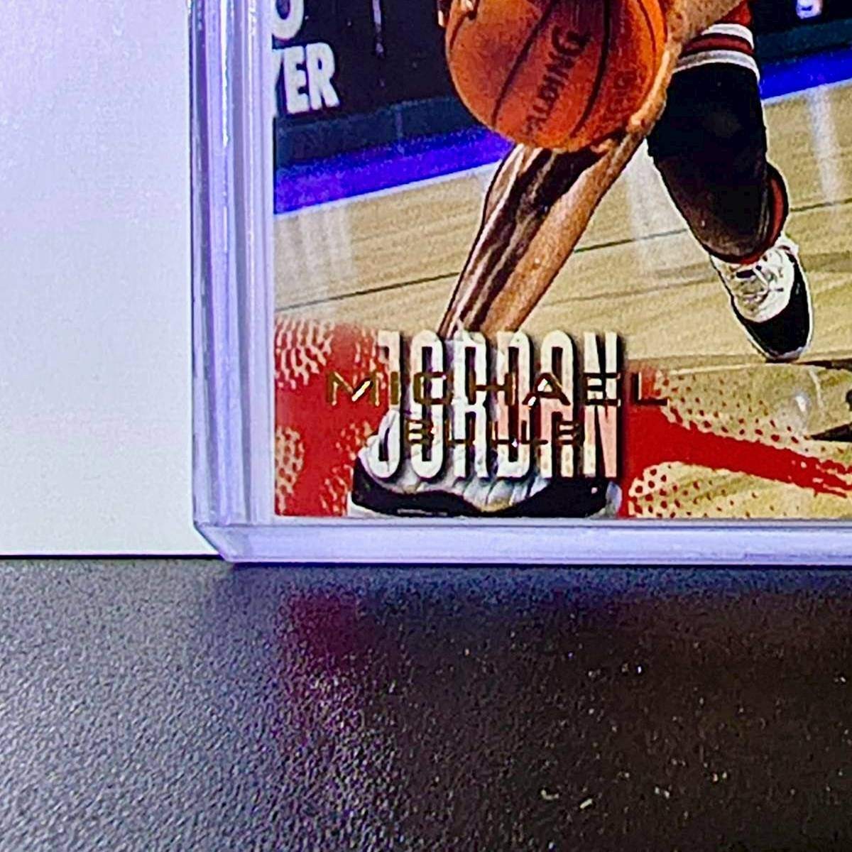 Michael Jordan 1996-97 Fleer #13 Basketball Card Chicago Bulls