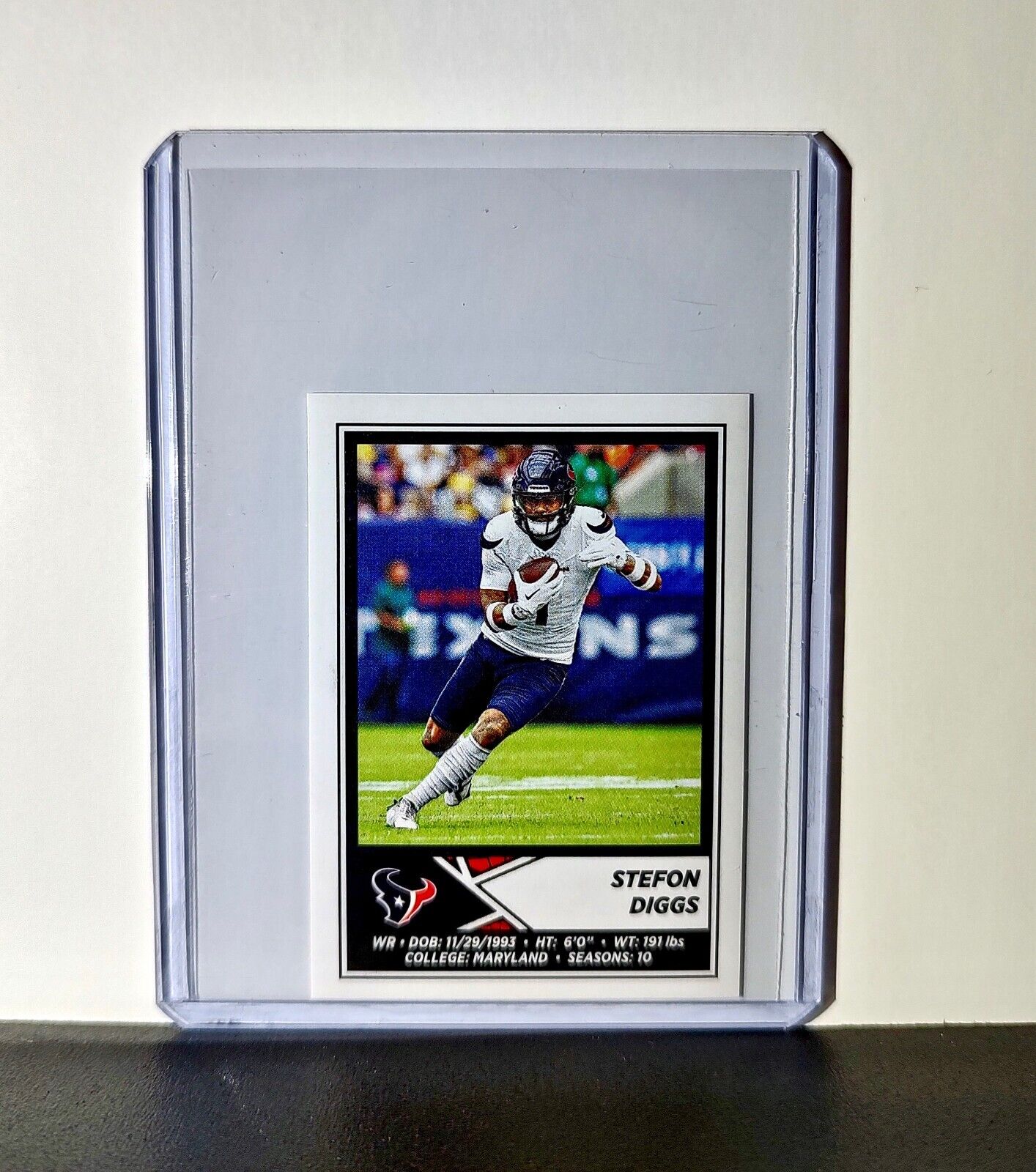 Stefon Diggs 2024 Panini NFL Sticker #176 Houston Texans