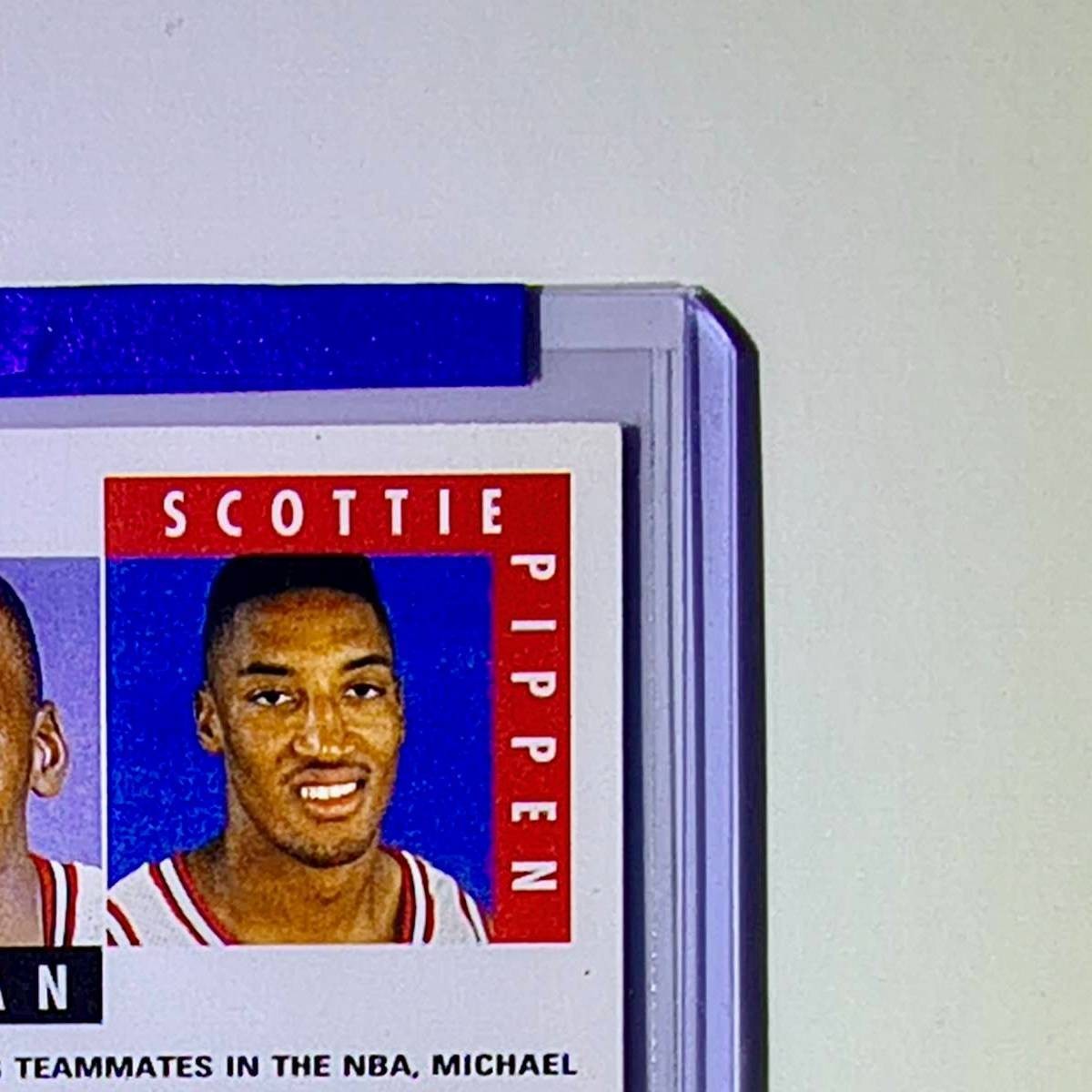 Michael Jordan Scottie Pippen 1992-93 Upper Deck Scoring Threats #62 Card Bulls