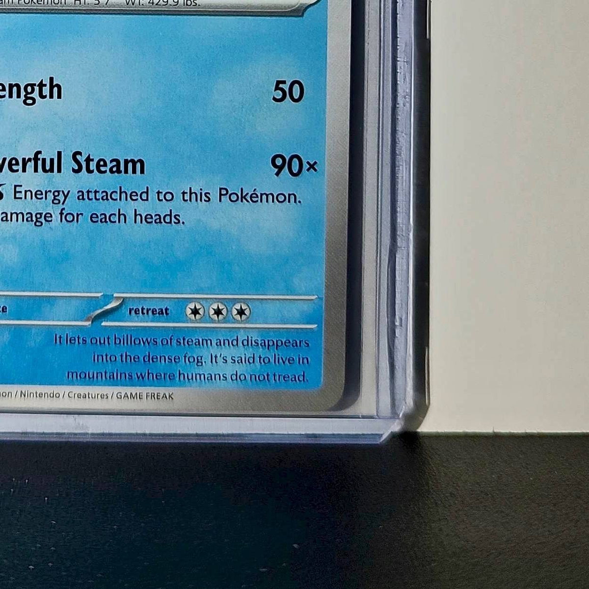 Pokemon Volcanion HP130 Basic Water 025/088 2025 Perfect Order Mega Evolution