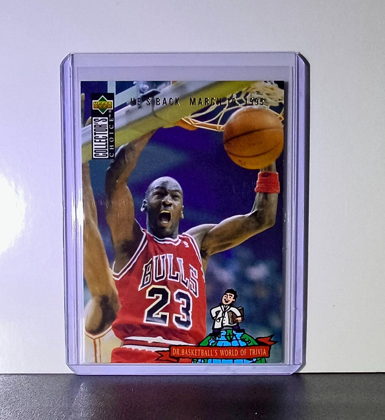 Michael Jordan 1994-95 Collector's Choice #402 Basketball Card Chicago Bulls