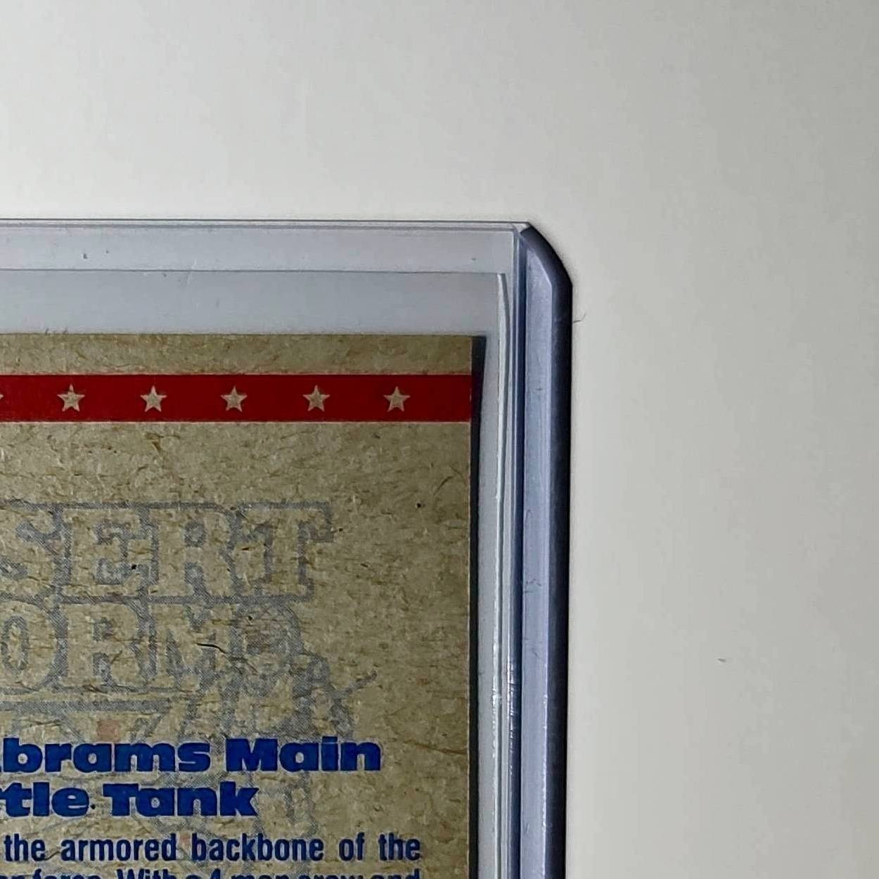 M-1 Abrams Tank 1991 Topps Desert Storm #43 Card