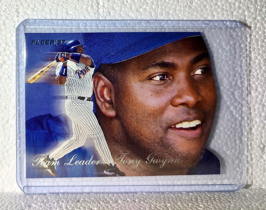 Tony Gwynn 1997 Fleer MLB #27 Team Leader Baseball Card San Diego Padres