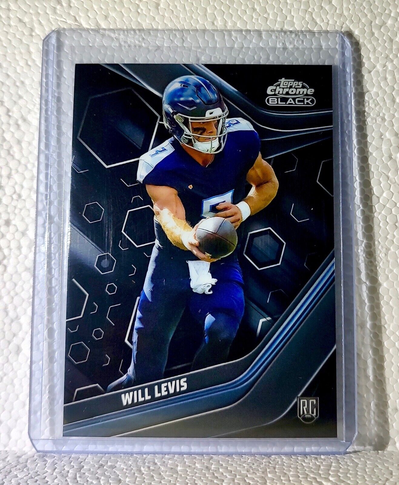 Will Levis 2023 Topps Chrome Black NFL #149 Football Card Tennessee Titans