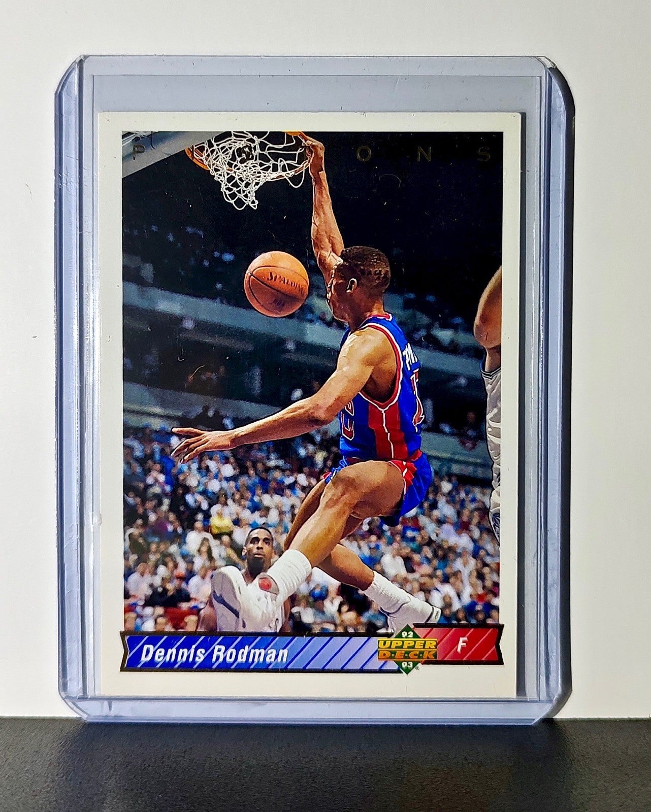 Dennis Rodman 1992-93 Upper Deck NBA #242 Card Detroit Pistons