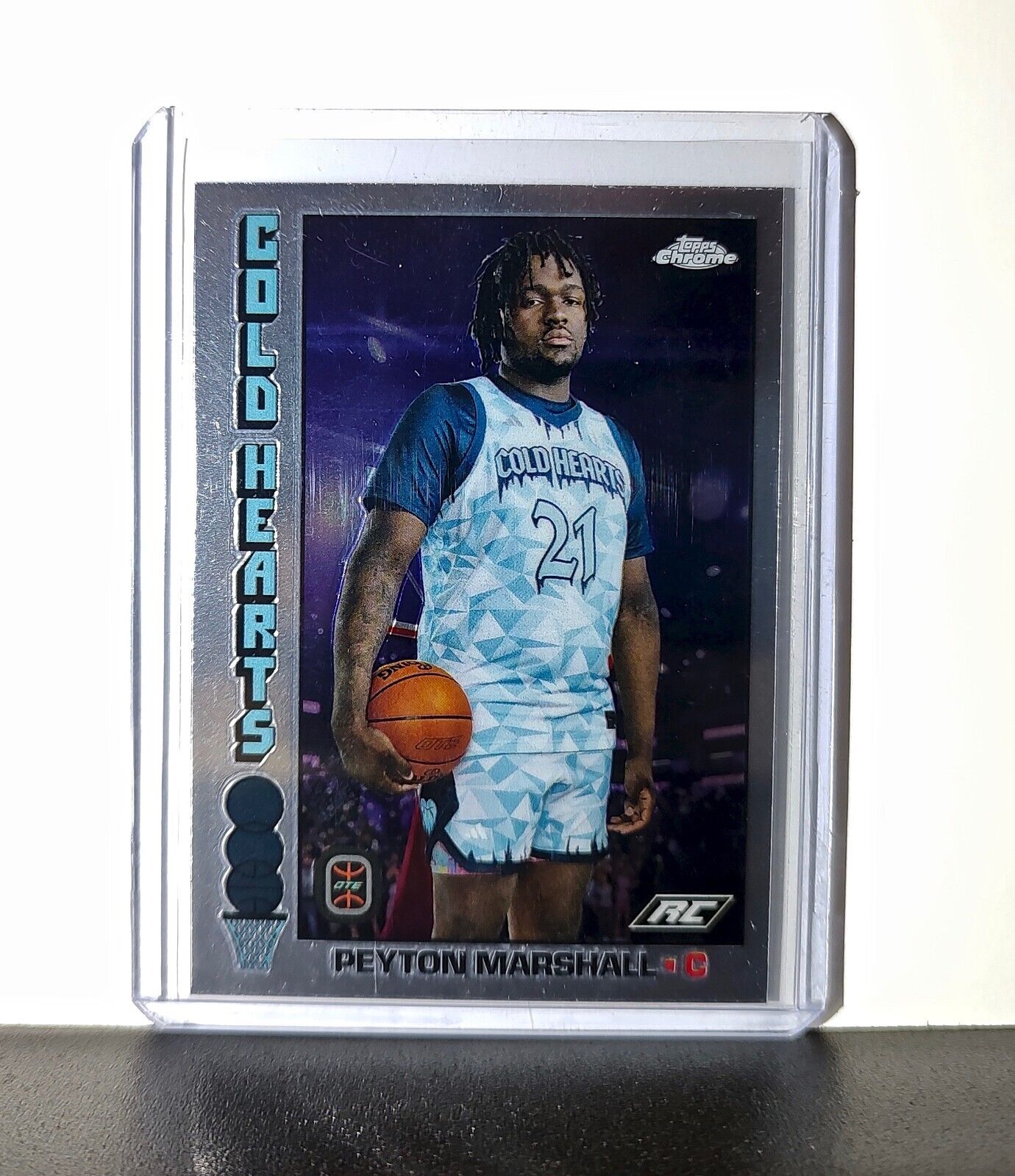 Peyton Marshall Rookie 2023-24 Topps Chrome Overtime #TB-10 1976 Cold Hearts