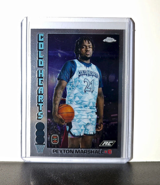 Peyton Marshall Rookie 2023-24 Topps Chrome Overtime #TB-10 1976 Cold Hearts