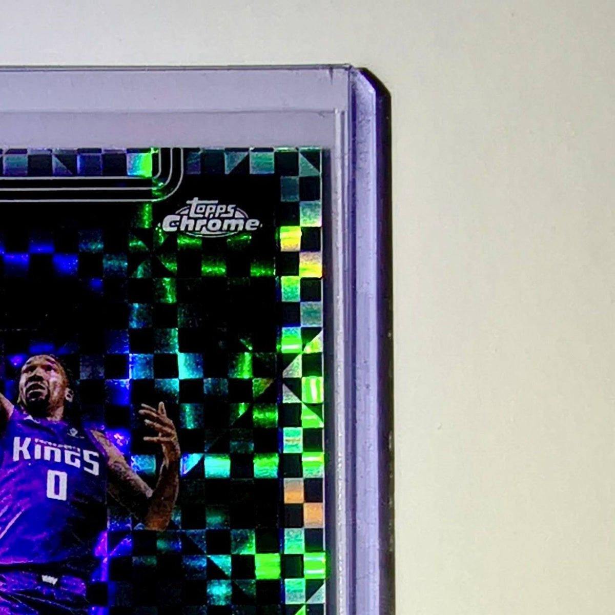 Malik Monk 2025-26 NBA Topps Chrome Update X-Fractor #135 Card Sacramento Kings