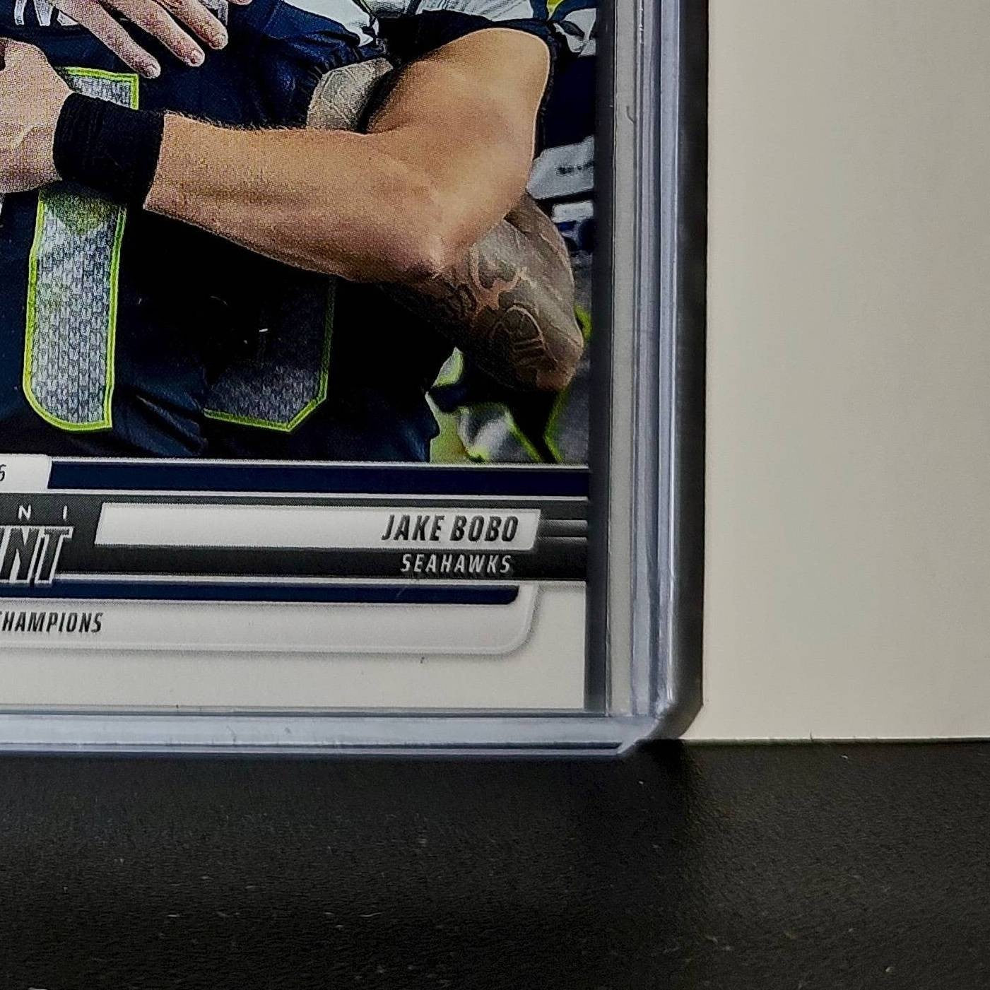 Jake Bobo 2026 Panini NFL Super Bowl LIX Champions #30 Card Seattle Seahawks