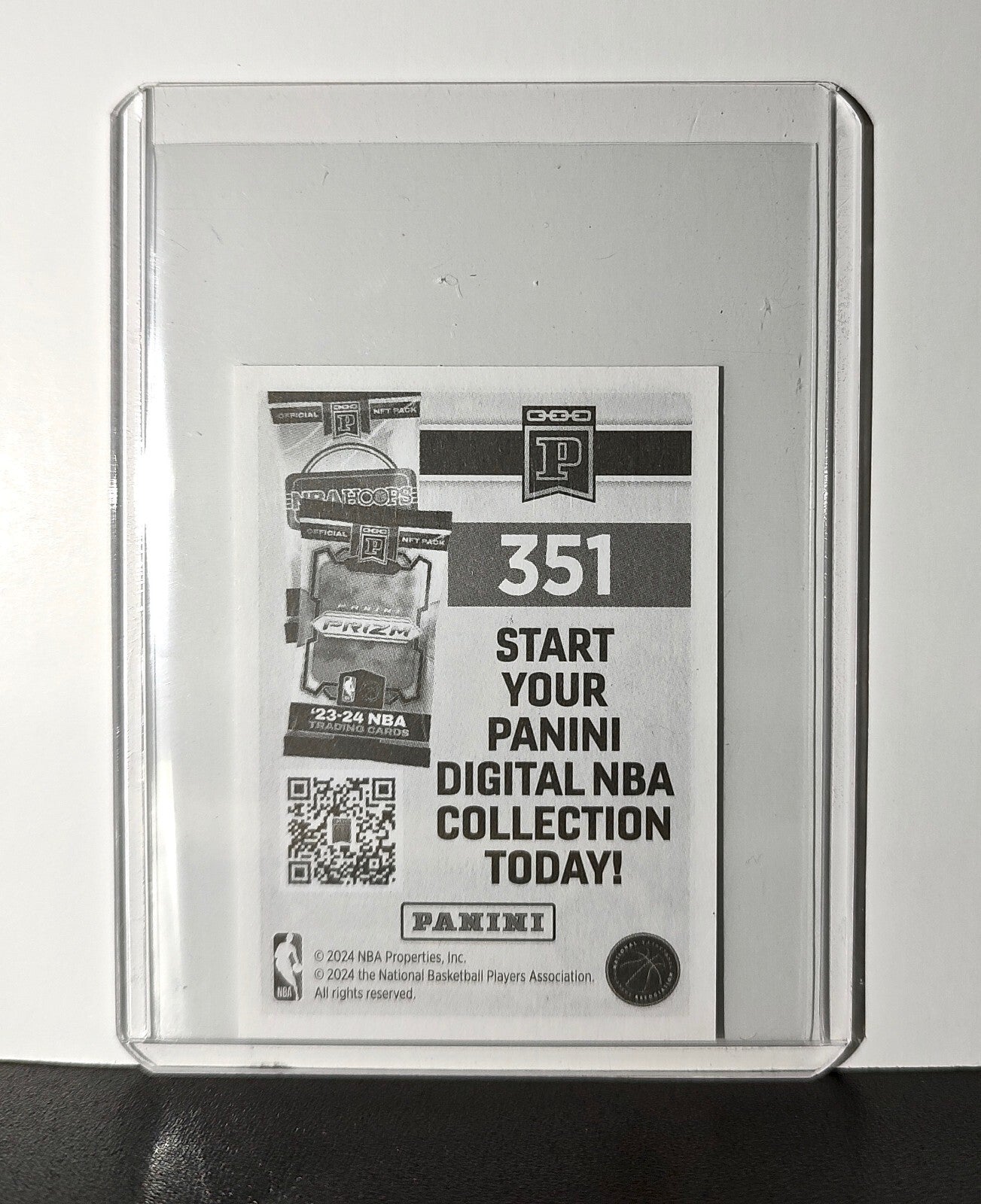 Derrick Jones Jr. 2024-25 Panini NBA #351 Sticker Card Los Angeles Clippers