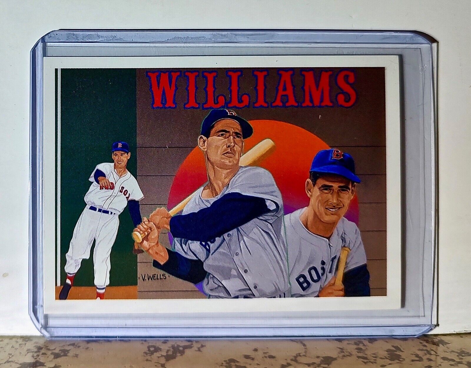 Ted Williams 1992 Upper Deck Baseball Heroes MLB #36 Card Boston Red Sox