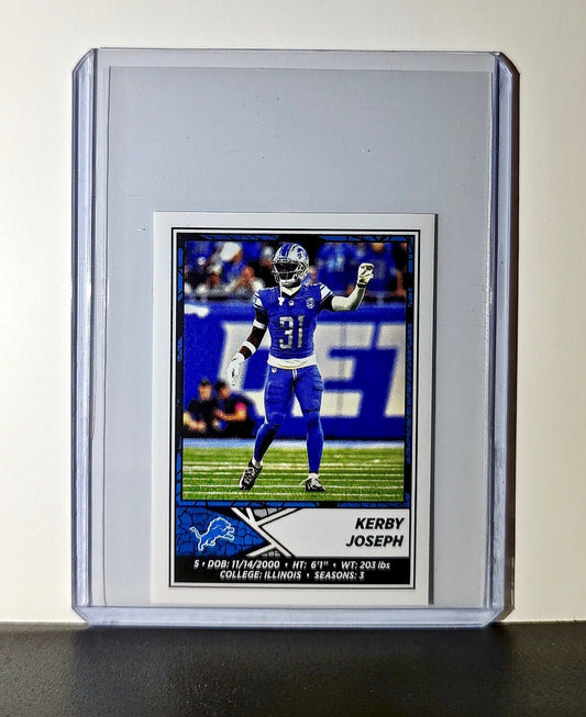 Kerby Joseph 2024 Panini NFL Sticker #391 Detroit Lions