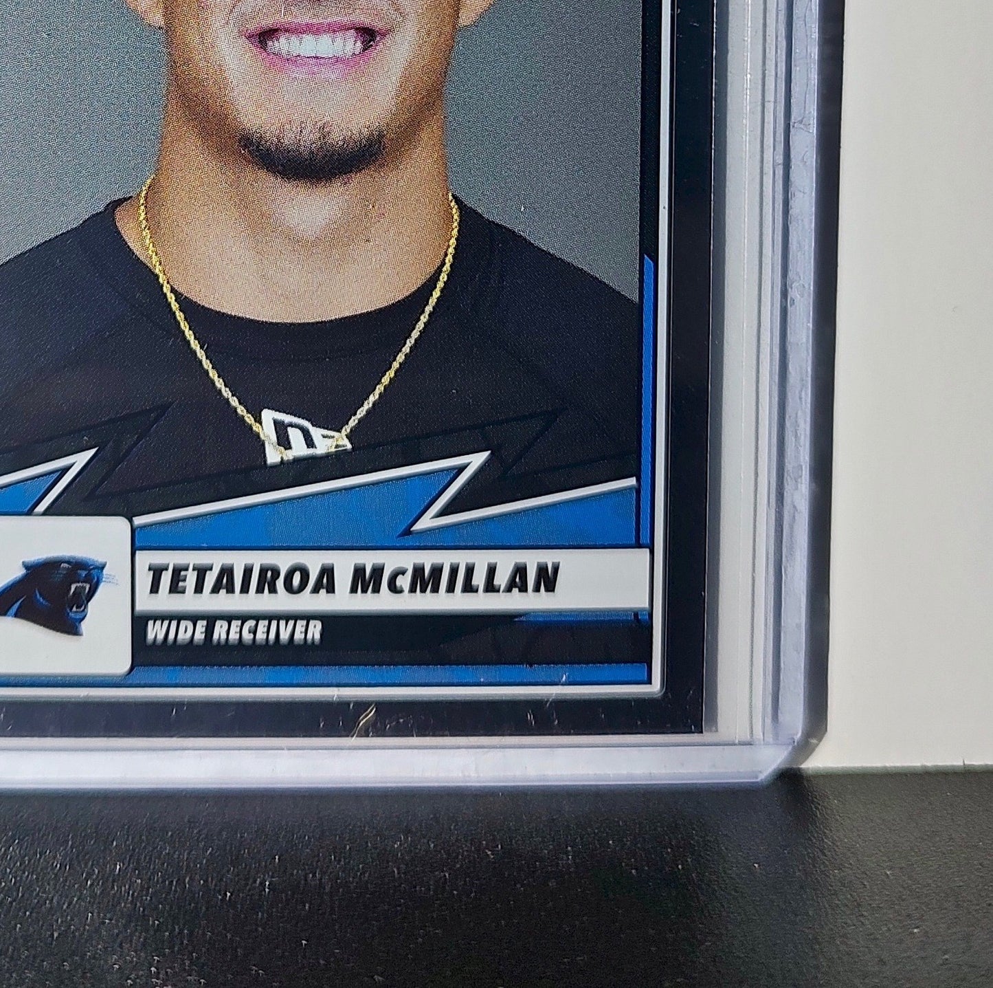 Tetairoa McMillan Rookie 2025 Panini NFL #75 Foil Sticker Card Carolina Panthers