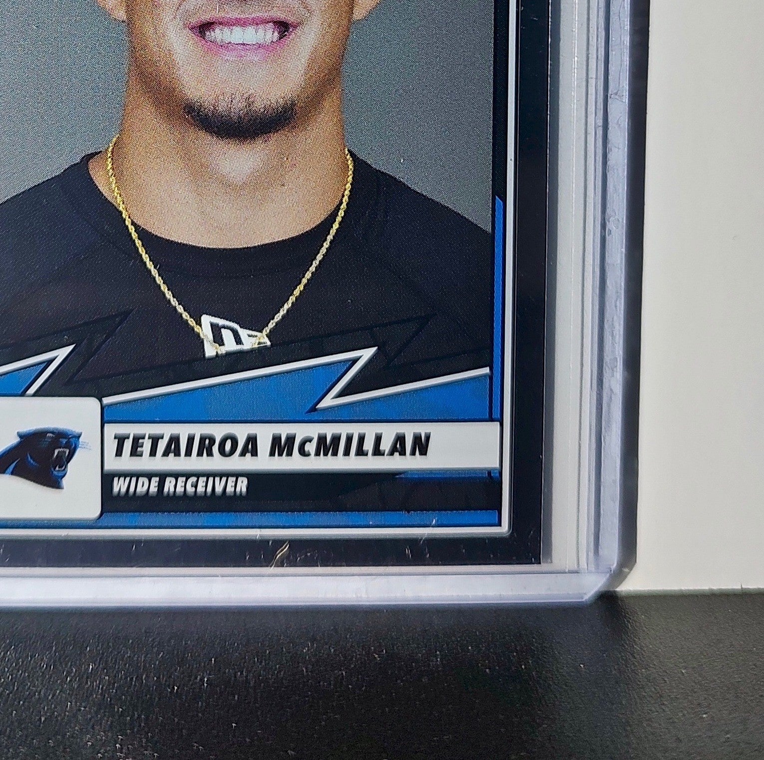 Tetairoa McMillan Rookie 2025 Panini NFL #75 Foil Sticker Card Carolina Panthers